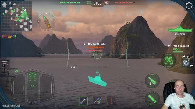 #Force of Warships // Качаем 3-5 ур // Фарм серебра ) смотреть онлайн