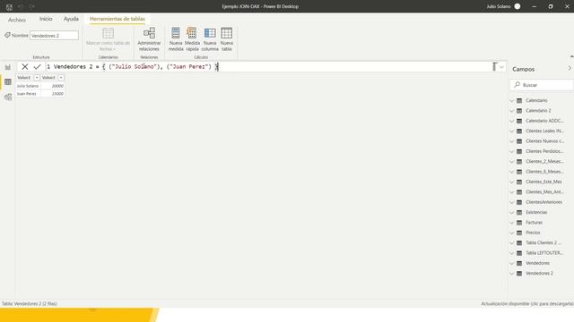 Agregar filas adicionales con DAX - UNION y DISTINCT смотреть онлайн