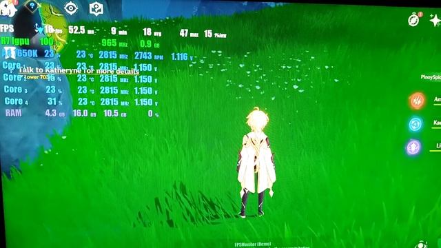 AMD A8 7650K OC igpu Genshin Impact Game Test смотреть онлайн