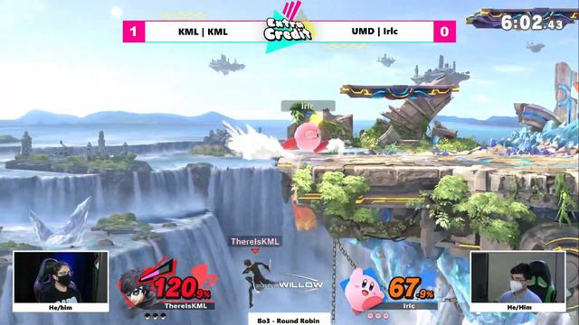 Extra Credit #33: Round Robin - KML (Joker) Vs Irlc (Kirby) SSBU Singles смотреть онлайн