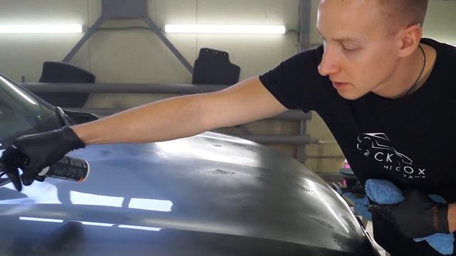 Покрытие кузова MMC Outlander керамикой. смотреть онлайн