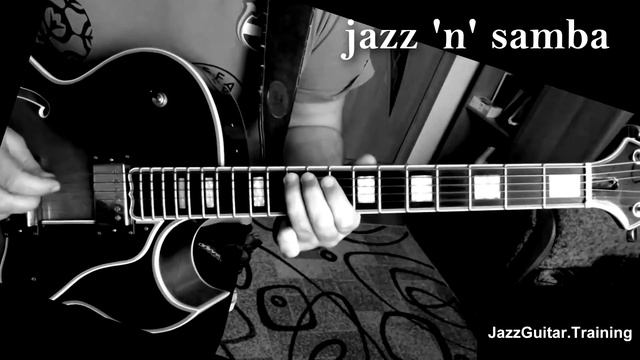 Jazz 'and' Samba - Jazz Guitar Improvisation with Tabs (Jobim) instrumental смотреть онлайн