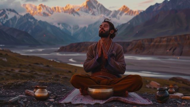 417Hz- Sonidos Tibetanos Para Destruye Bloqueos Inconscientes | Cura Daños en El Mente Y Mental смотреть онлайн