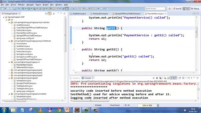 Spring Framework Tutorials AOP Introduction Video 1 Part B смотреть онлайн