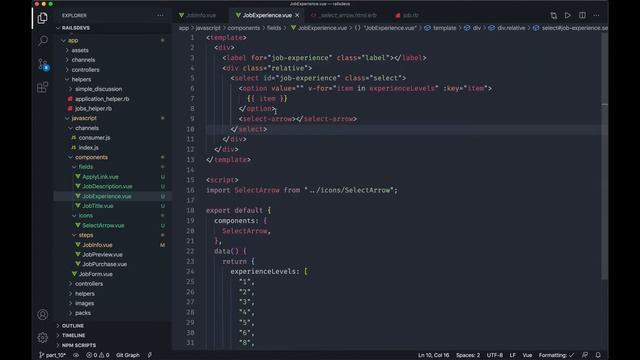 Let's Build for Ruby and Rails Developers - Part 10 - Building the Vue JS Form смотреть онлайн
