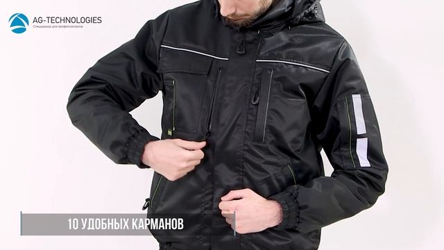 Зимняя куртка-бомбер Brodeks KW 212 | Обзор смотреть онлайн