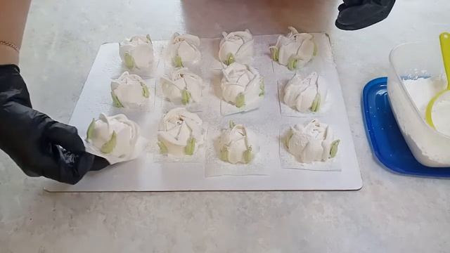 Зефирные Розы/ Букет из зефирных роз/ marshmallow roses/ Как сделать зефир/ Вкусняшки Дома с Аллой смотреть онлайн