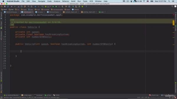 102. JAVA App Number 5 Part2 More about Inheritance in Java and Advanced Layout