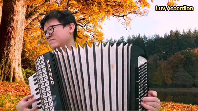 49 - Autumn Leaves (Jazz) Accordion, 手風琴, Akkordeon, Accordéon, аккордеон, Fisarmonica