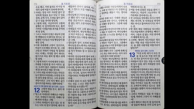 욥기 11~14장 | 쉬운말 성경 | 151일 смотреть онлайн