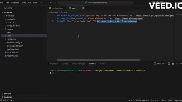 Lesson #2 Initializing the smart contract смотреть онлайн