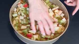 Пирог с ревенем и безе. Настоящая находка для любителей ревеня!