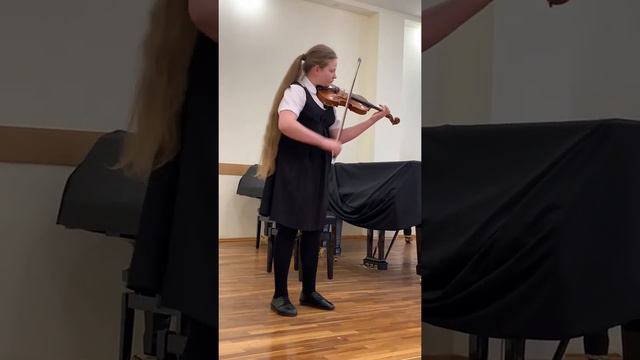 Ева Андрианова, 13 лет, И.С. Бах, Партита №3, E-dur (Прелюдия и Гавот) смотреть онлайн