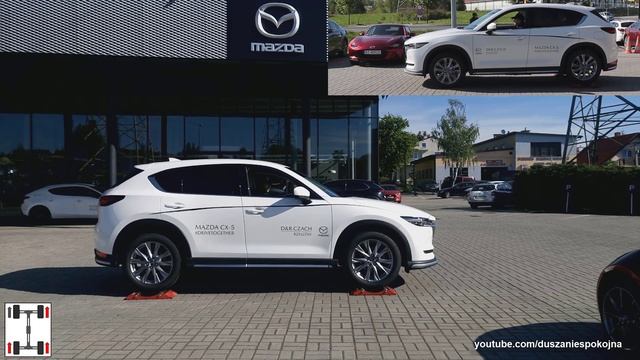 SLIP TEST - Mazda CX-5 AWD 2014 Vs Mazda CX-5 AWD 2019 - @4x4.tests.on.rollers