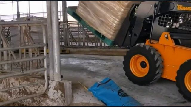 Обзор мини-погрузчика Bawoo BSL330 смотреть онлайн