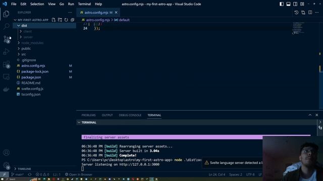 Astro Tutorial (Deploy to Node) смотреть онлайн
