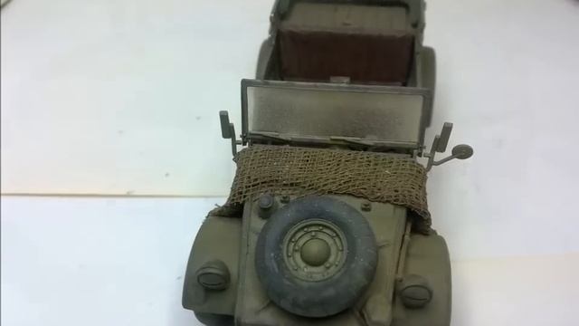 KÜBELWAGEN TYPE 82 Afrika Korps 1/35 scale смотреть онлайн