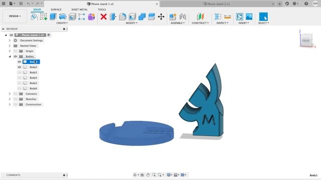 Fusion 360: exporting STL file смотреть онлайн