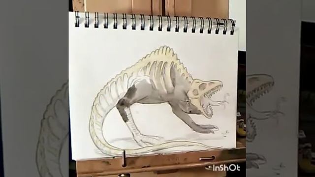 How to Draw Creepy Creatures: Skull Crawler (watercolor episode) смотреть онлайн