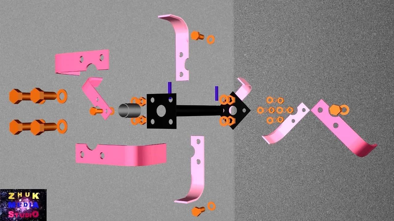 Как сделать фрезы к мотоблоку смотреть онлайн