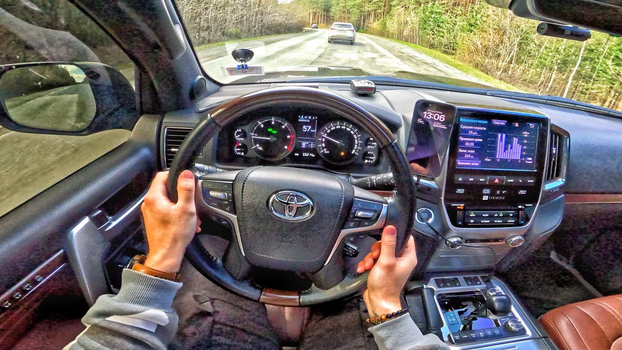 2020 Toyota Land Cruiser 200 4.5 AT - ТЕСТ-ДРАЙВ ОТ ПЕРВОГО ЛИЦА смотреть онлайн