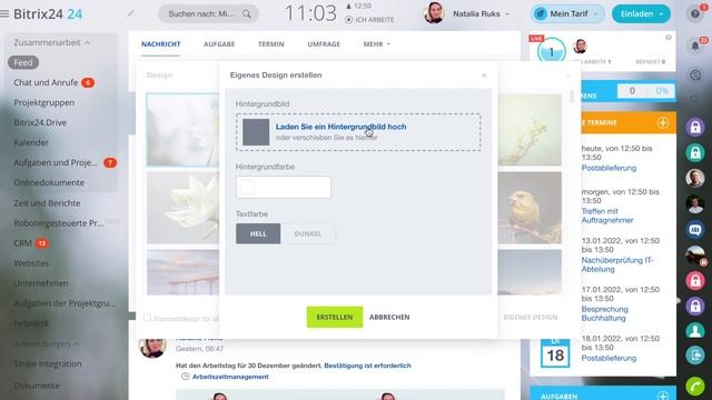 Eigenes Design Für Ihr Bitrix24 | Bitrix24 Haupteinstellungen