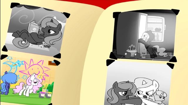 Princess Celestia and Princess Luna's Embarrassing Photo Album! [MLP Comic Dub] смотреть онлайн