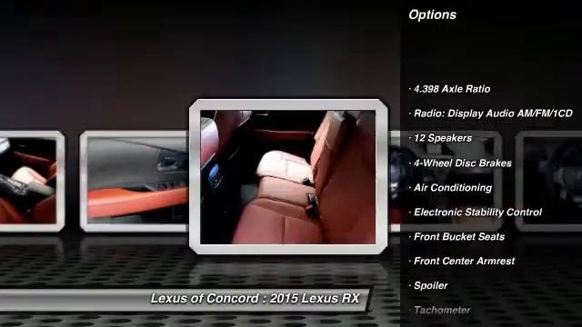 2015 Lexus RX at Lexus of Concord in Concord for sale in Concord, CA; Lexus of Concord 35474 смотреть онлайн