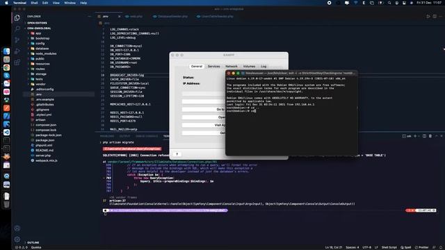 [Laravel] Fix SQLSTATE[HY000] [2002] Connection refused смотреть онлайн