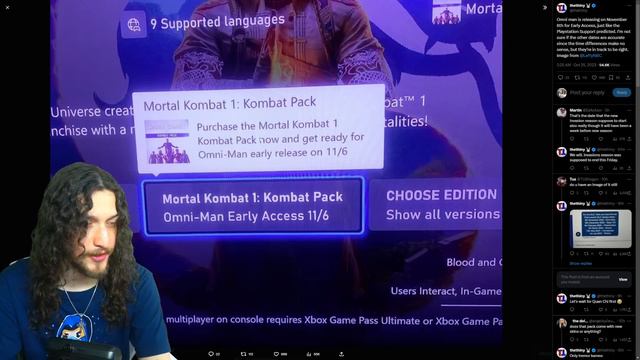 MORTAL KOMBAT 1 - Omni-Man Release Date REVEALED! (Kombat Pack DLC) смотреть онлайн