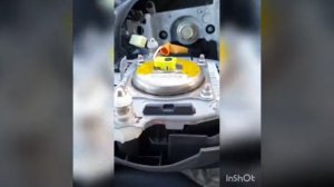 как снять руль  на мазде 6