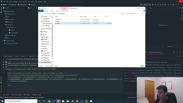 Self Driving Car - Detecting Lines in a Video | Codestream #2 смотреть онлайн