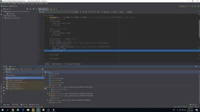 Leetcode 문제 Add Two Numbers 알고리즘 설명 (python) смотреть онлайн