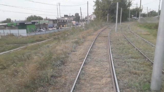 На трамвае 4 маршрута.