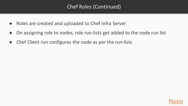 11 Configuring Nodes Using Roles [Automation Solutions with Chef Automate] смотреть онлайн