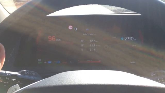 KIA EV6 228HP 40-110KM/H ACCELERATION смотреть онлайн