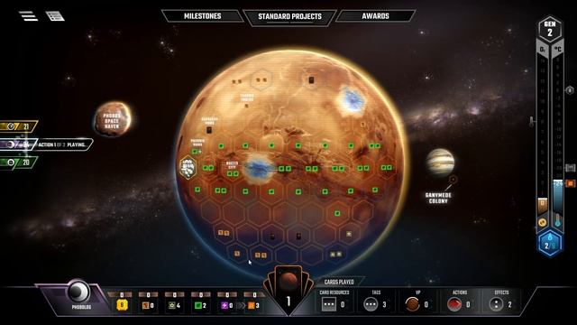 Pinstar Plays Terraforming Mars 1: Allies from Earth смотреть онлайн