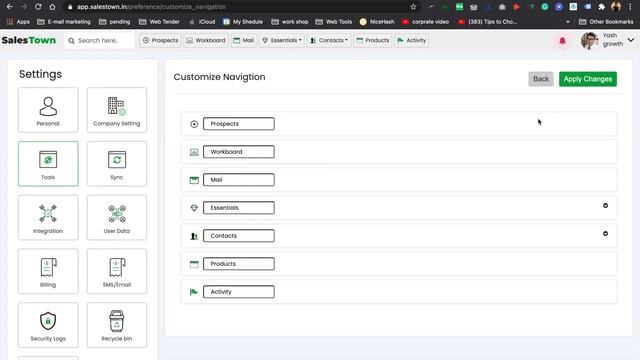 How to customize the Main menu in CRM - SalesTown смотреть онлайн