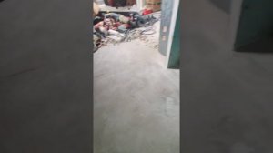 Монтаж перегородки на стяжке с теплым полом.