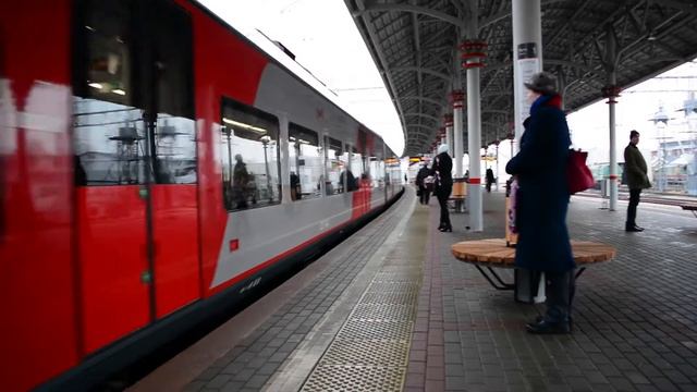 Электропоезд ЭС2г-044; МЦК Коптево смотреть онлайн