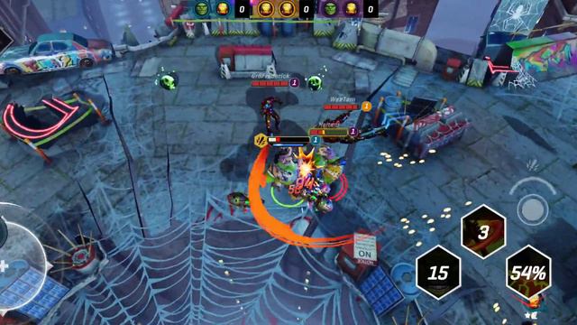MARVEL Realm of Champions - Gameplay Walkthrough Part 3 Stronghold, Deathmatch (Android, iOS) смотреть онлайн