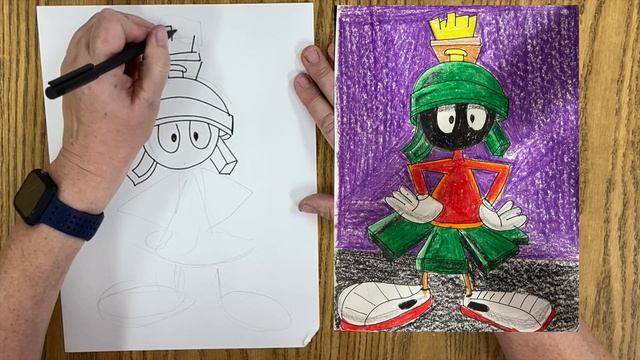 How to Draw Marvin the Martian смотреть онлайн
