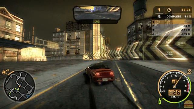 NFSMW Suzuki Cappuccino Baron's race #5 Sprint смотреть онлайн
