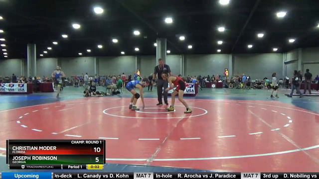 Schoolboy 97 Christian Moder Florida Vs Joseph Robinson Georgia смотреть онлайн