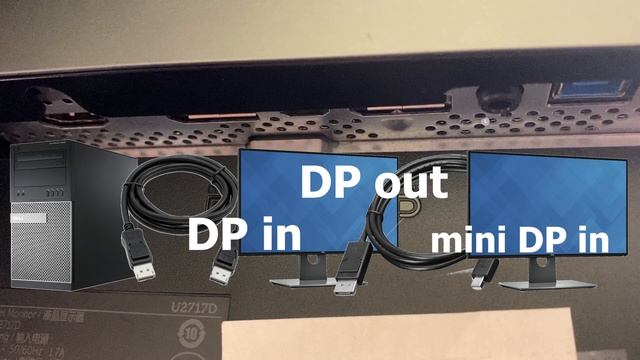 [FIXED] Dell U2717D monitors will duplicate but not extend (DisplayPort daisy chain) смотреть онлайн