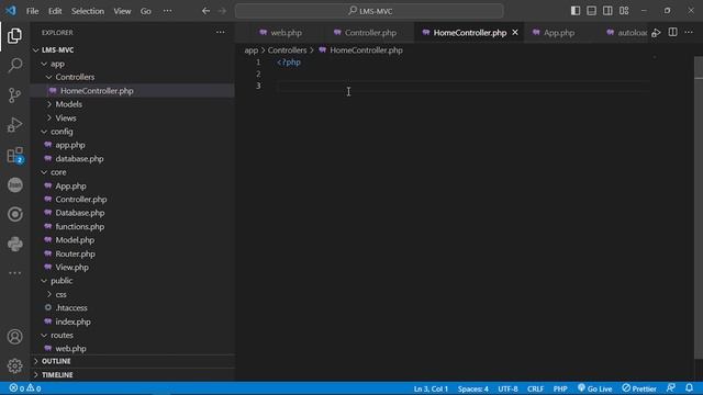 PHP MVC LMS #010 - Controllers смотреть онлайн