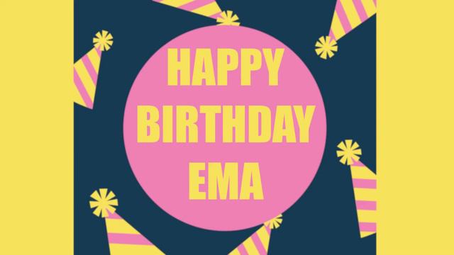 Happy Birthday Ema | PersonalSongs смотреть онлайн