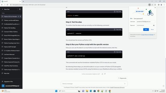 How do I run my version of Python 3 7 5 with Homebrew on MacBook that already has Python 3 7 3 inst смотреть онлайн