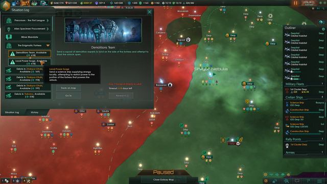 Utopia for the Stupid [18] Insane Stellaris - Banks | Solving the Enigmatic Fortress смотреть онлайн