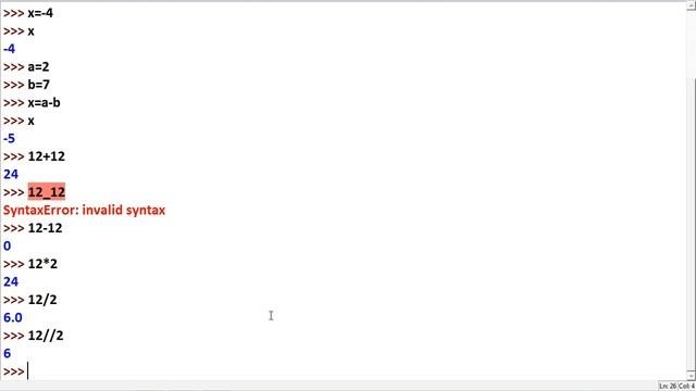 #Python Operators//Types of Operators in HINDI смотреть онлайн